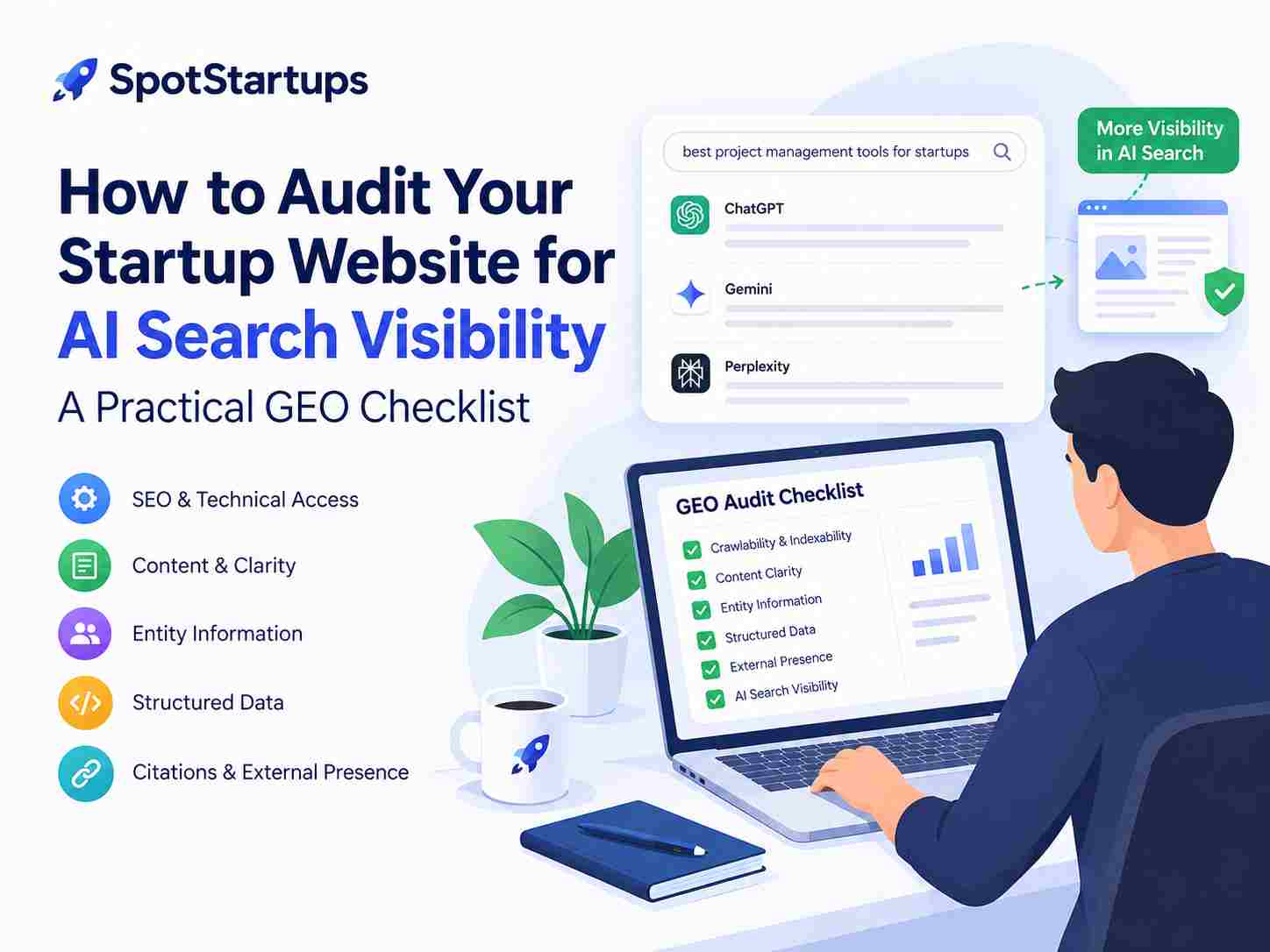 How to Audit Your Startup Website for AI Search Visibility: A Practical GEO Checklist