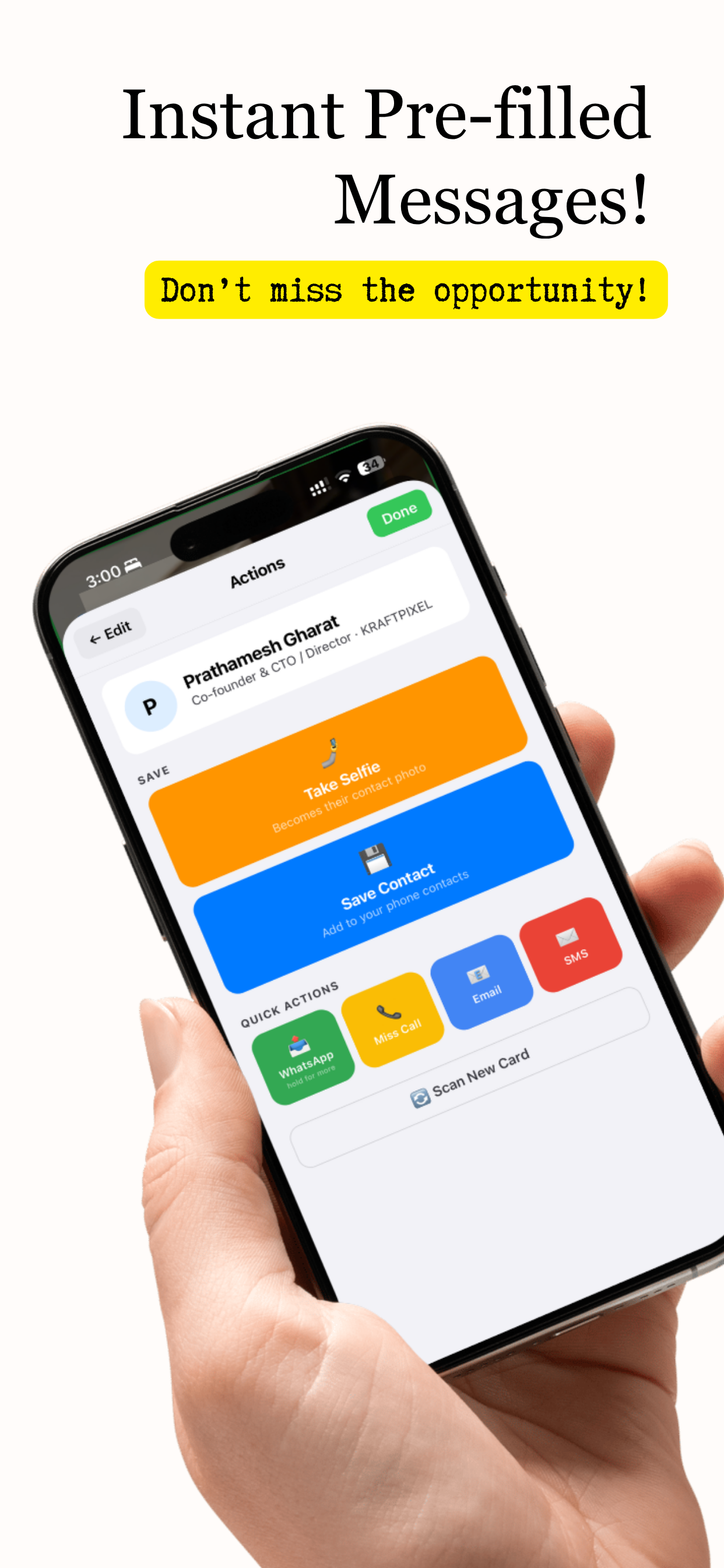 CardAction screenshot