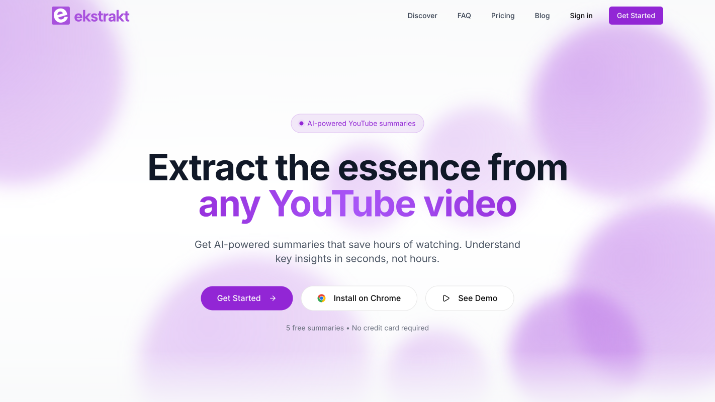ekstrakt screenshot