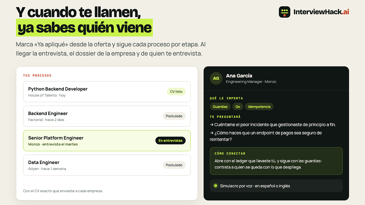 InterviewHack.ai screenshot