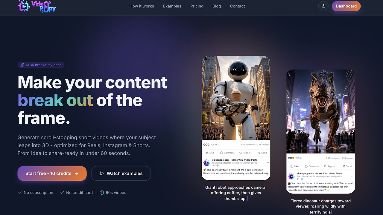 VideoPopy screenshot