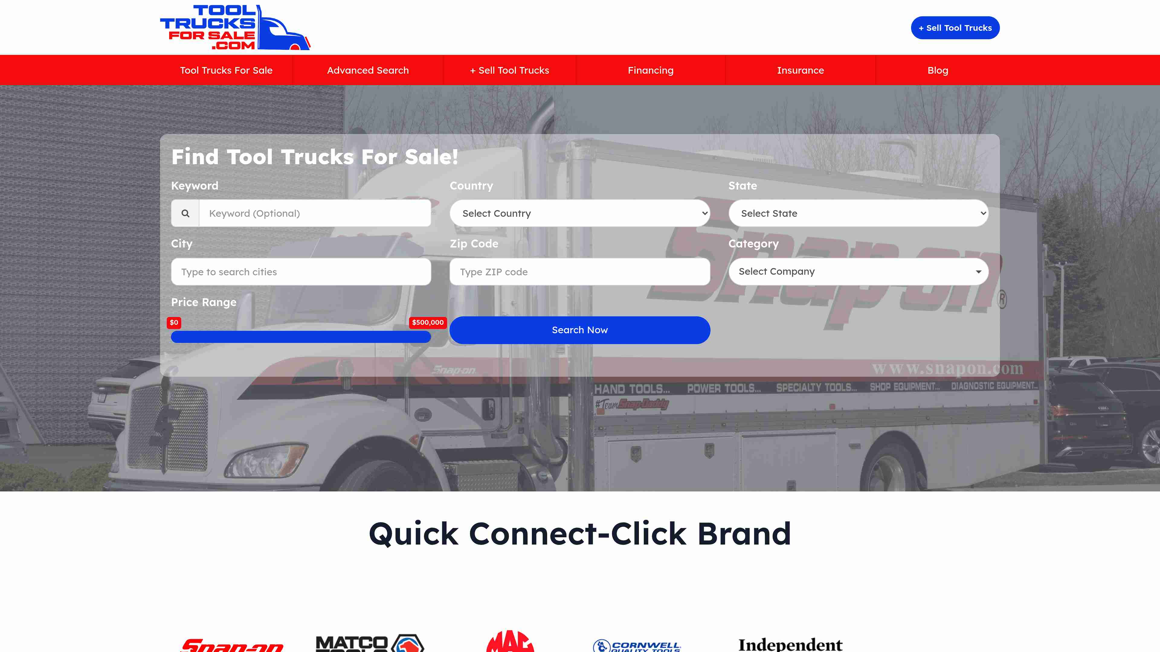Tool Trucks For Sale screenshot