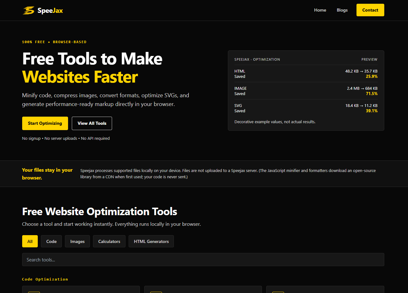 SpeeJax screenshot