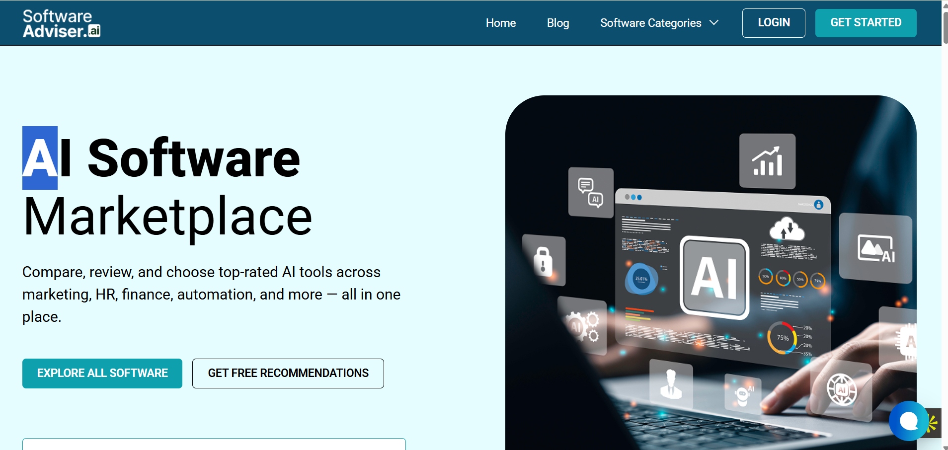 SoftwareAdviser screenshot