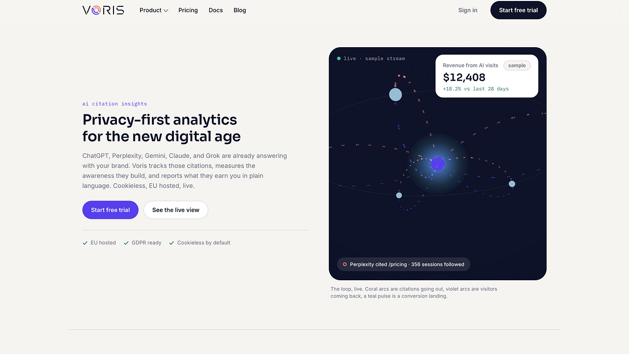 Voris screenshot