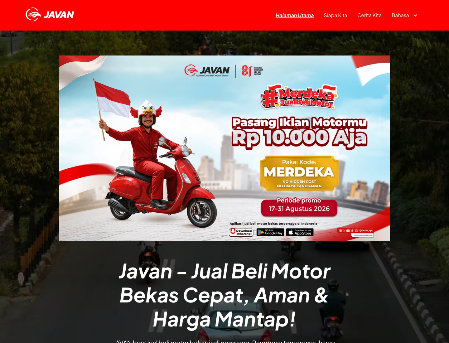 JAVAN screenshot
